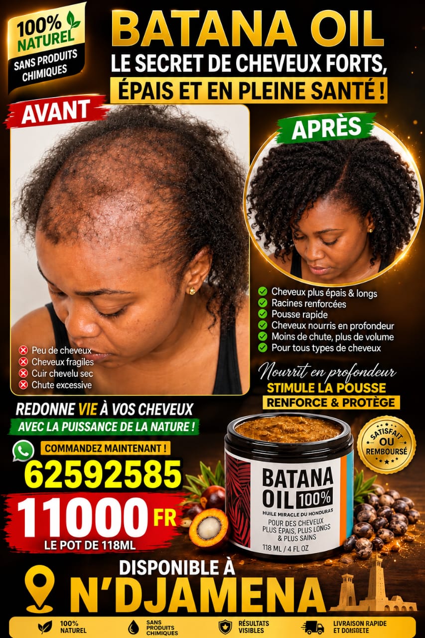HUILE DE BATANA 100%